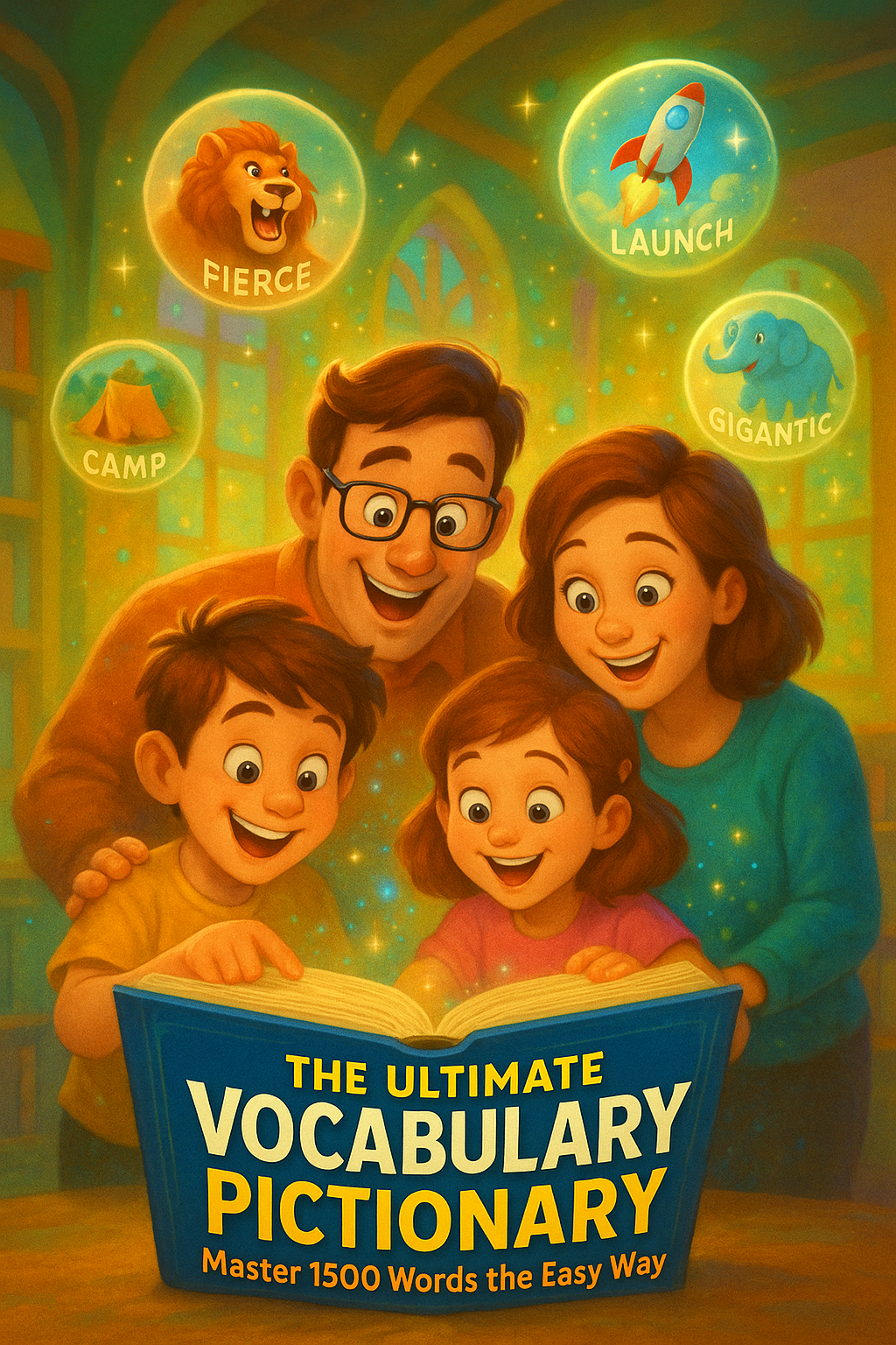 The Ultimate Vocabulary Pictionary - Master 1500 Words the Easy Way